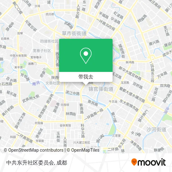 中共东升社区委员会地图