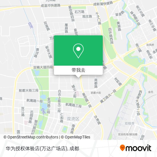 华为授权体验店(万达广场店)地图