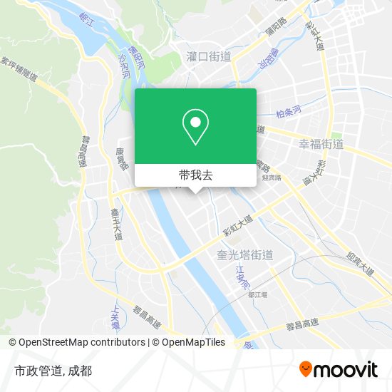 市政管道地图