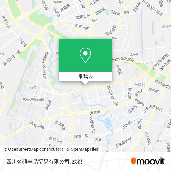四川名硕丰品贸易有限公司地图