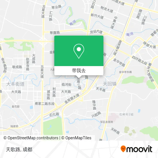 天歌路地图