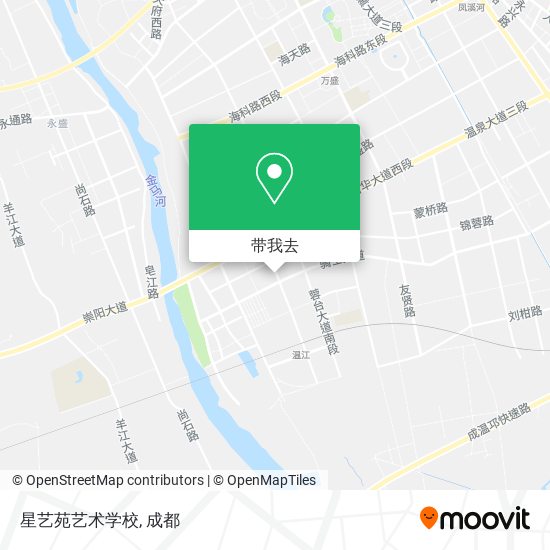 星艺苑艺术学校地图