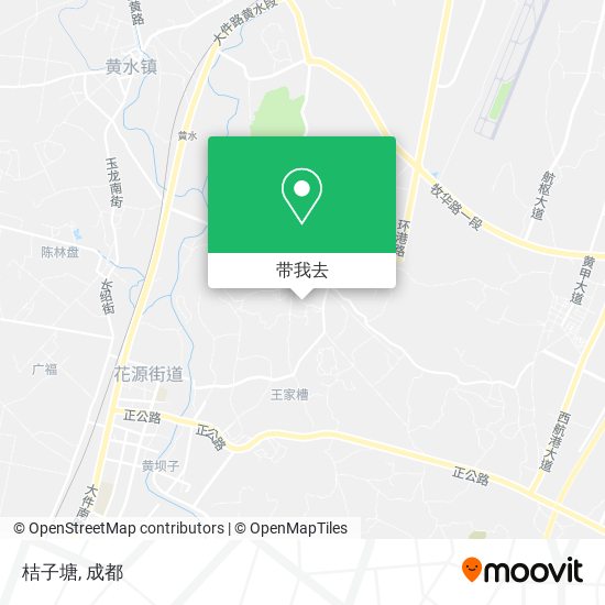 桔子塘地图