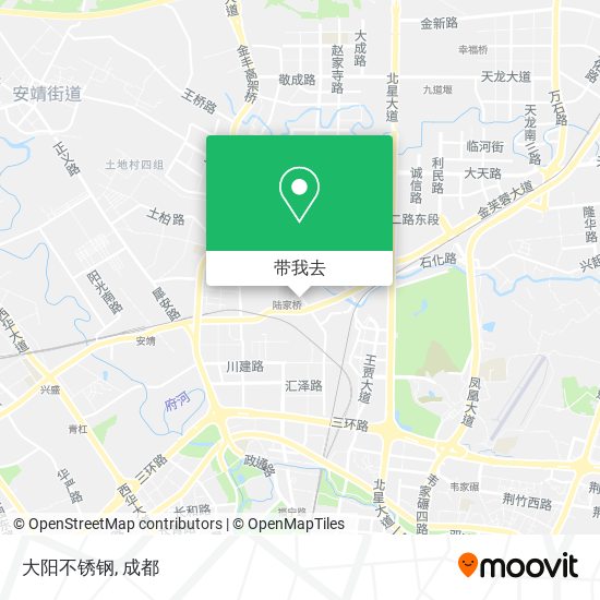 大阳不锈钢地图