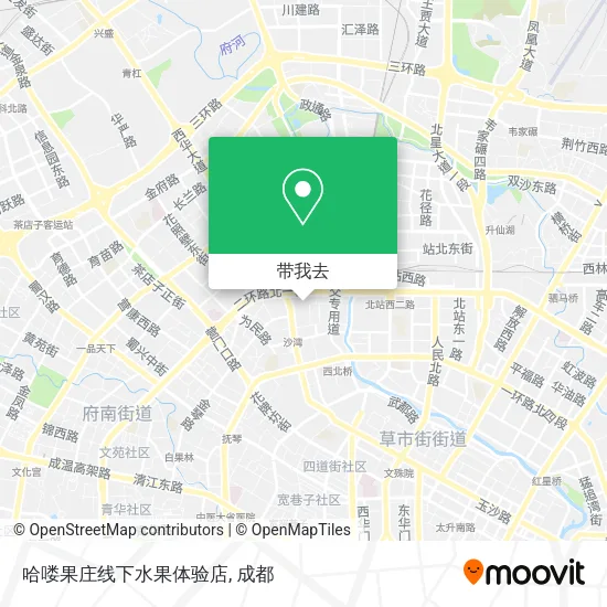 哈喽果庄线下水果体验店地图