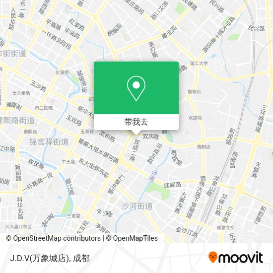 J.D.V(万象城店)地图