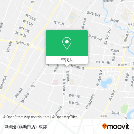 新概念(藕塘街店)地图