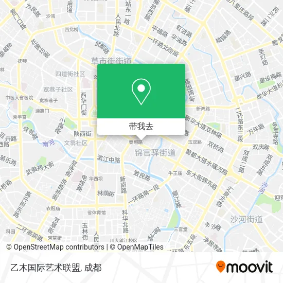 乙木国际艺术联盟地图