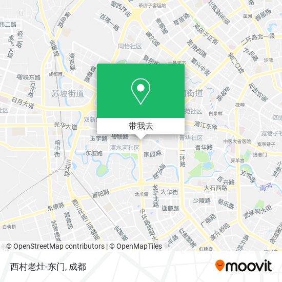 西村老灶-东门地图