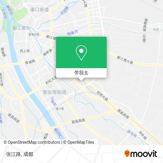 张江路地图