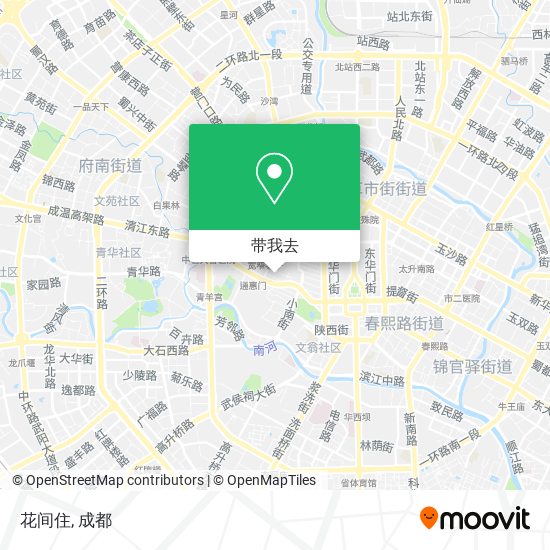 花间住地图
