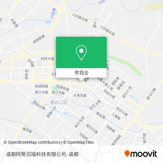 成都阿斯贝瑞科技有限公司地图