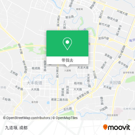 九道堰地图