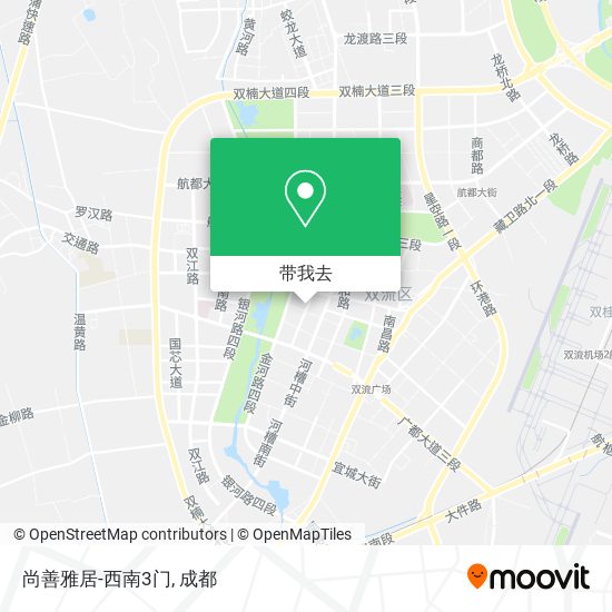 尚善雅居-西南3门地图