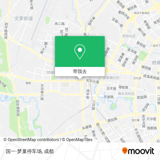 国一·梦巢停车场地图