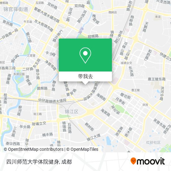 四川师范大学体院健身地图