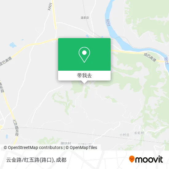 云金路/红五路(路口)地图