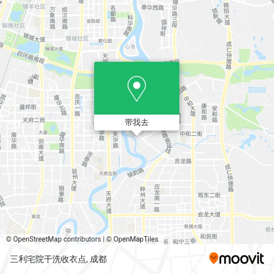 三利宅院干洗收衣点地图