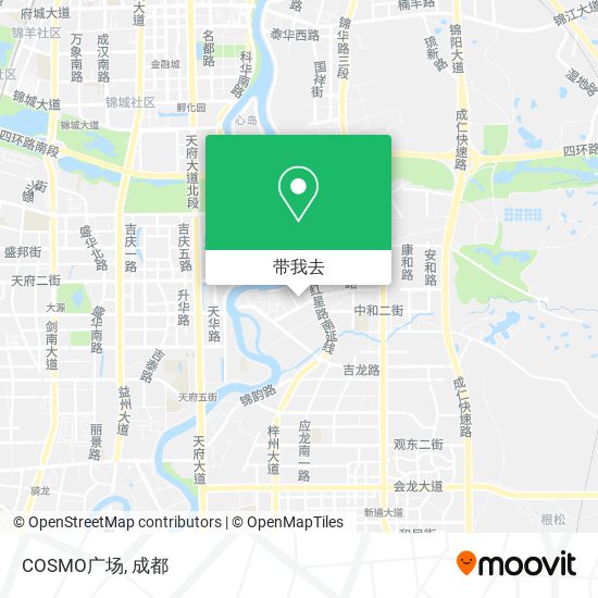 COSMO广场地图