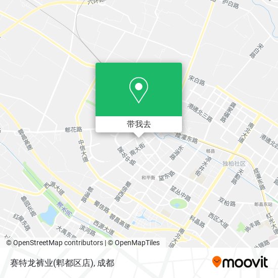赛特龙裤业(郫都区店)地图