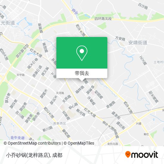 小乔砂锅(龙梓路店)地图