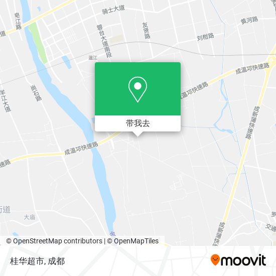 桂华超市地图