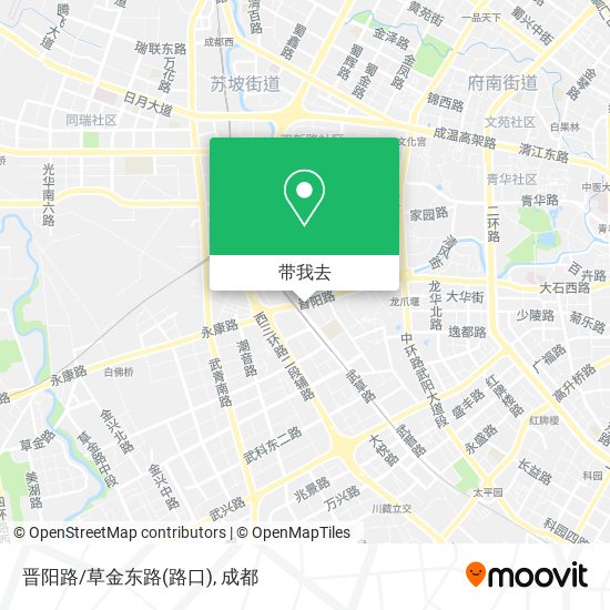 晋阳路/草金东路(路口)地图