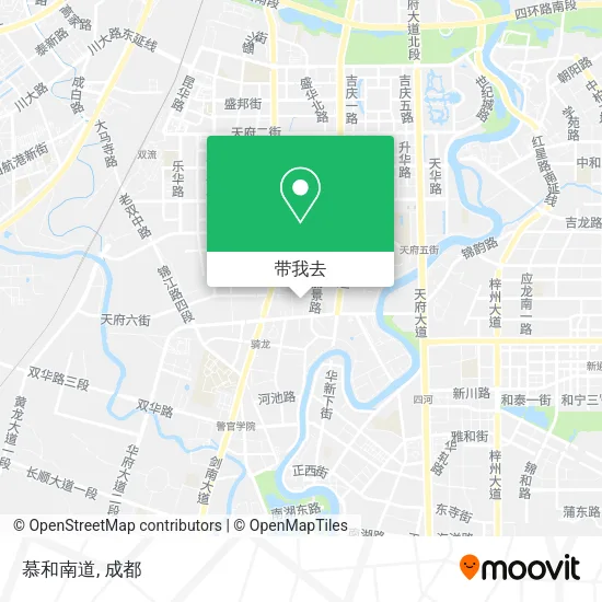 慕和南道地图