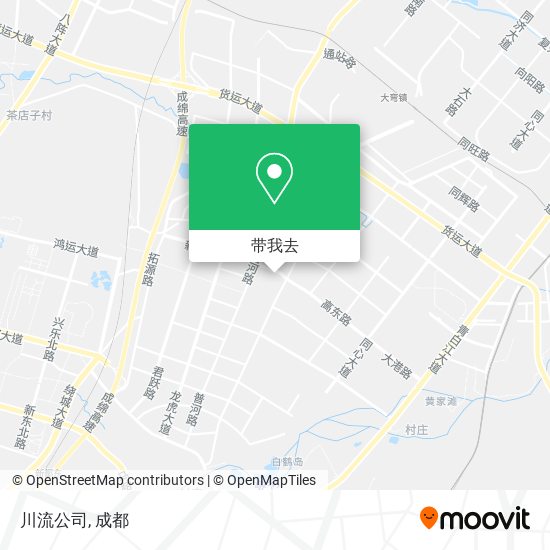 川流公司地图