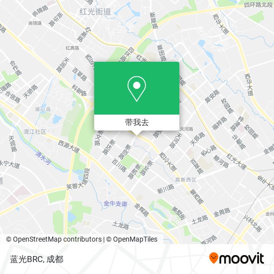 蓝光BRC地图