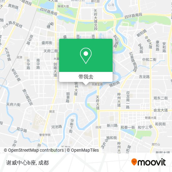 谢威中心b座地图