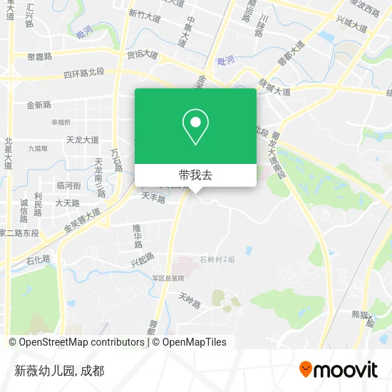 新薇幼儿园地图
