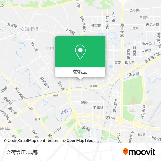 金荷饭庄地图
