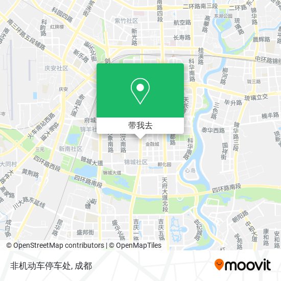 非机动车停车处地图
