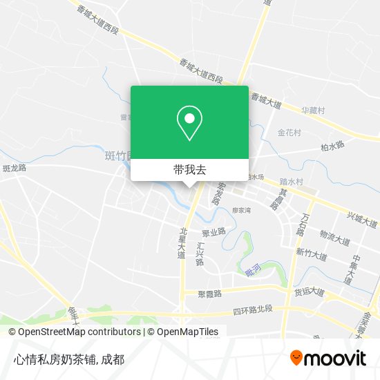 心情私房奶茶铺地图
