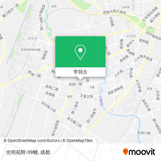 光明苑附-39幢地图