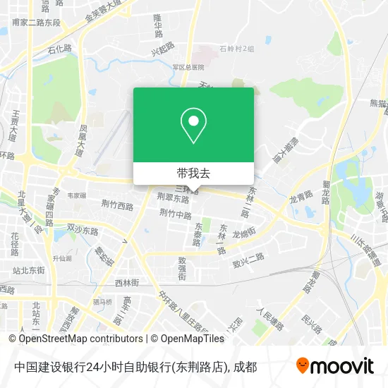 中国建设银行24小时自助银行(东荆路店)地图