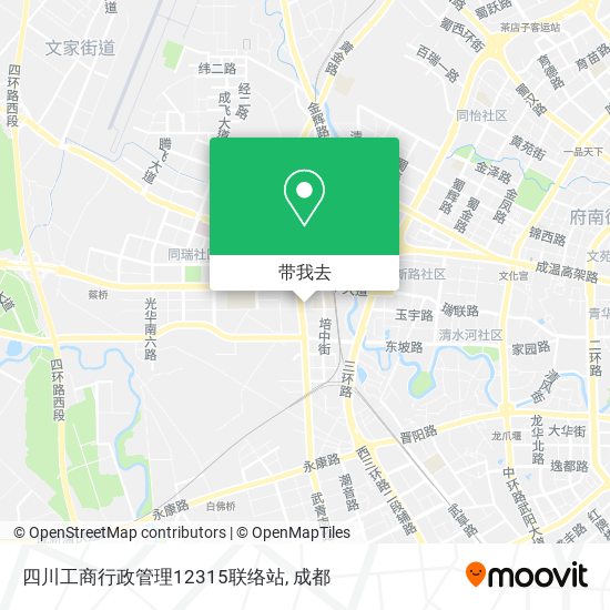 四川工商行政管理12315联络站地图
