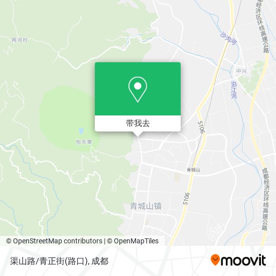 渠山路/青正街(路口)地图