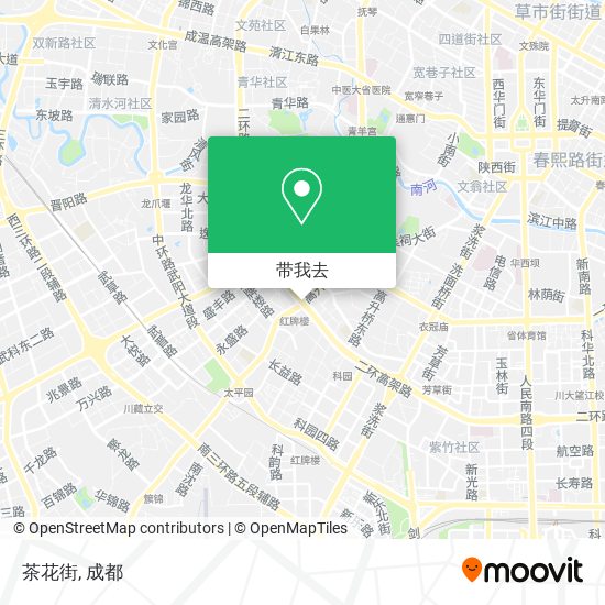 茶花街地图