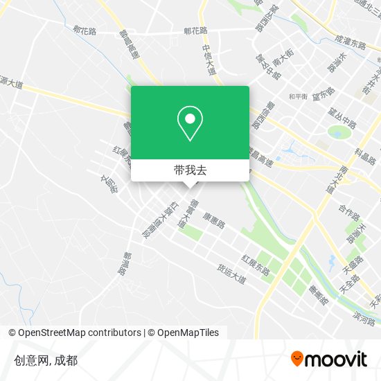 创意网地图