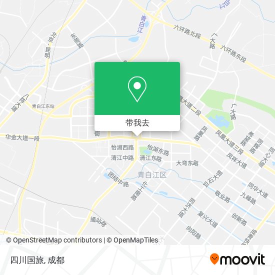 四川国旅地图