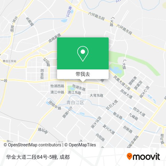 华金大道二段84号-5幢地图