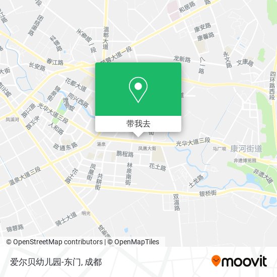 爱尔贝幼儿园-东门地图