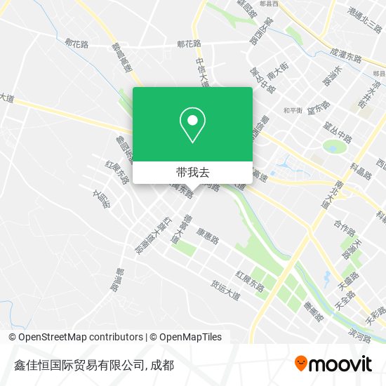 鑫佳恒国际贸易有限公司地图