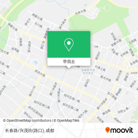 长春路/兴茂街(路口)地图