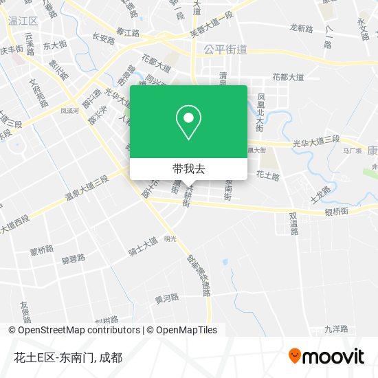 花土E区-东南门地图