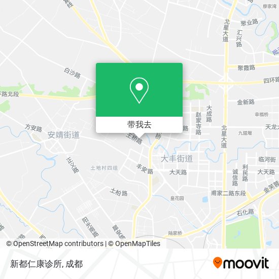 新都仁康诊所地图