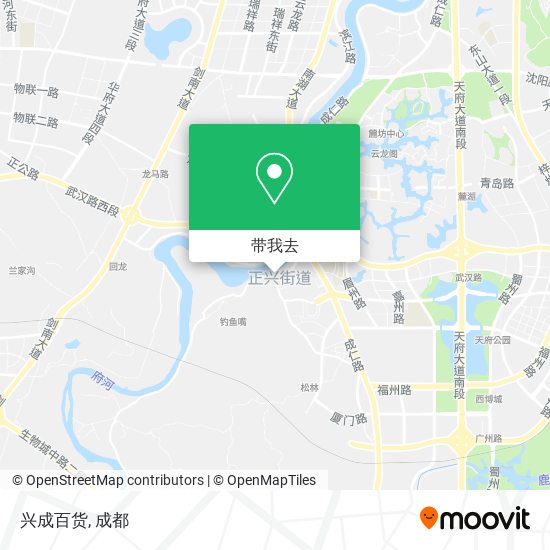 兴成百货地图
