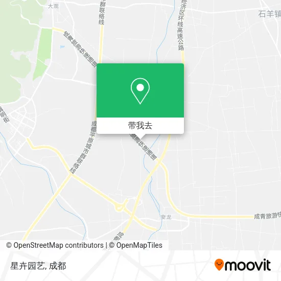 星卉园艺地图